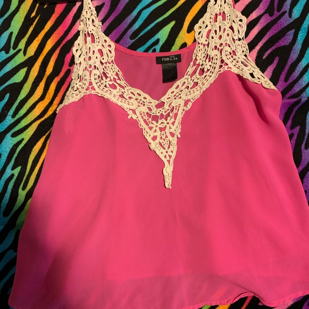 Pink shirt